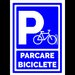 Indicator pentru parcari cu bicicleta